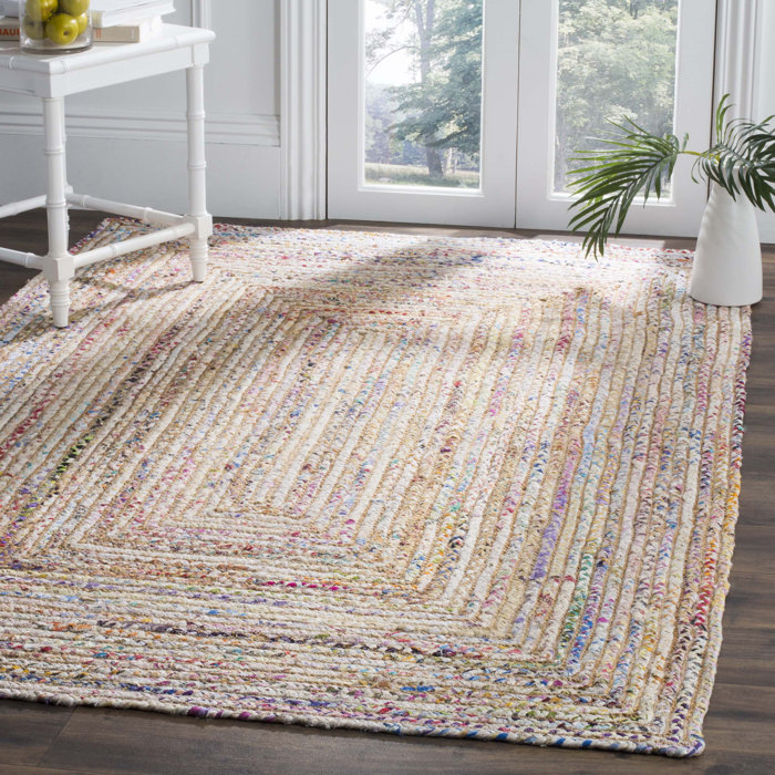 Langley Street Herzig Handmade Flatweave Beige / Multi Rug & Reviews